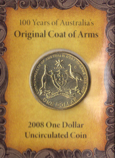 2008 C Australia $1 (Coat of Arms) K000261